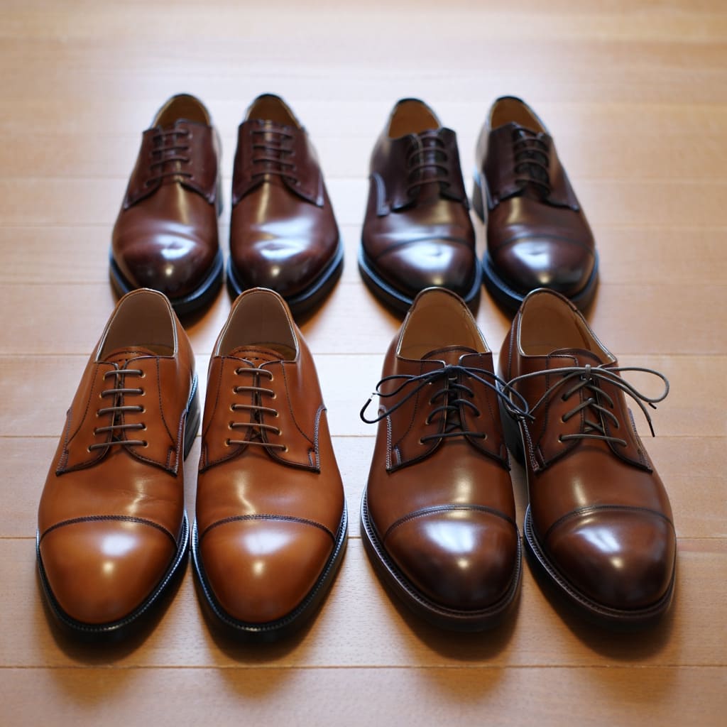 Leather shoe restoration