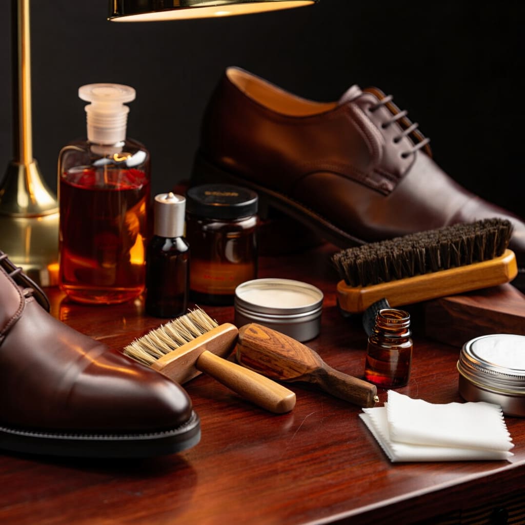 Premium shoe care service
